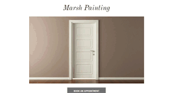 Desktop Screenshot of marshpainting.com